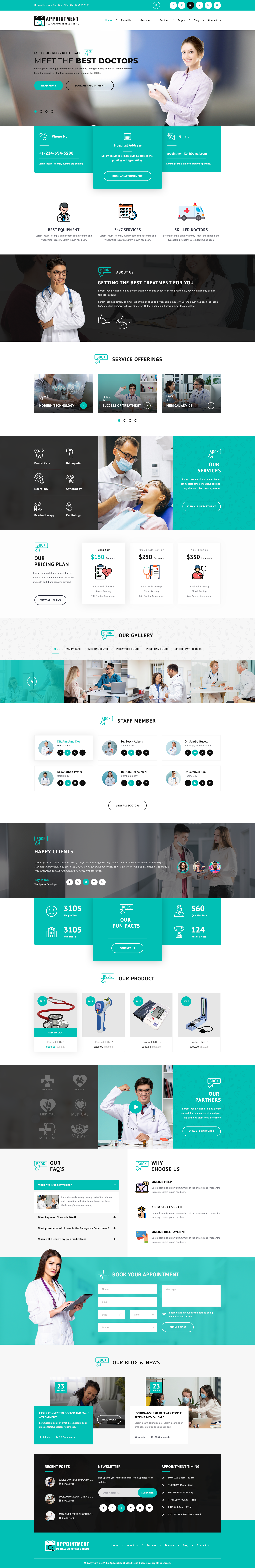 Consultant Appointment WordPress Theme For Easy Scheduling