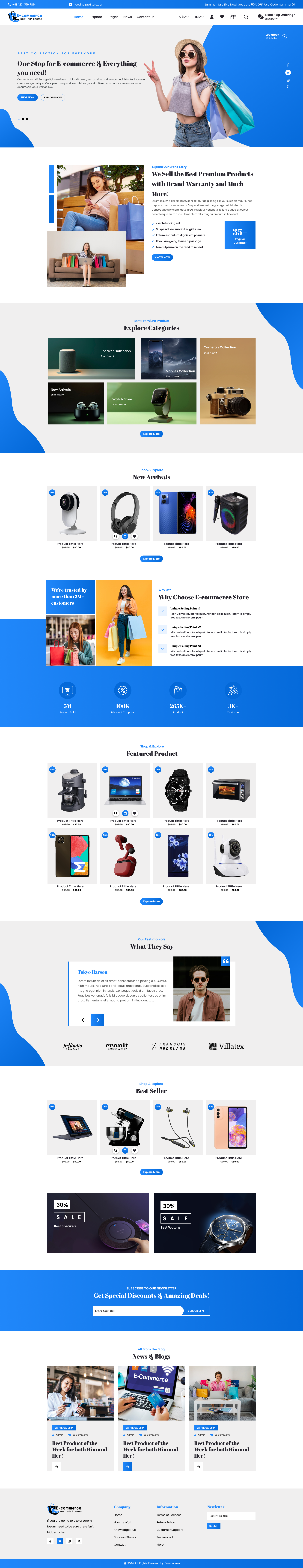 Flaunt Your Store With Fashion Storefront WordPress Theme