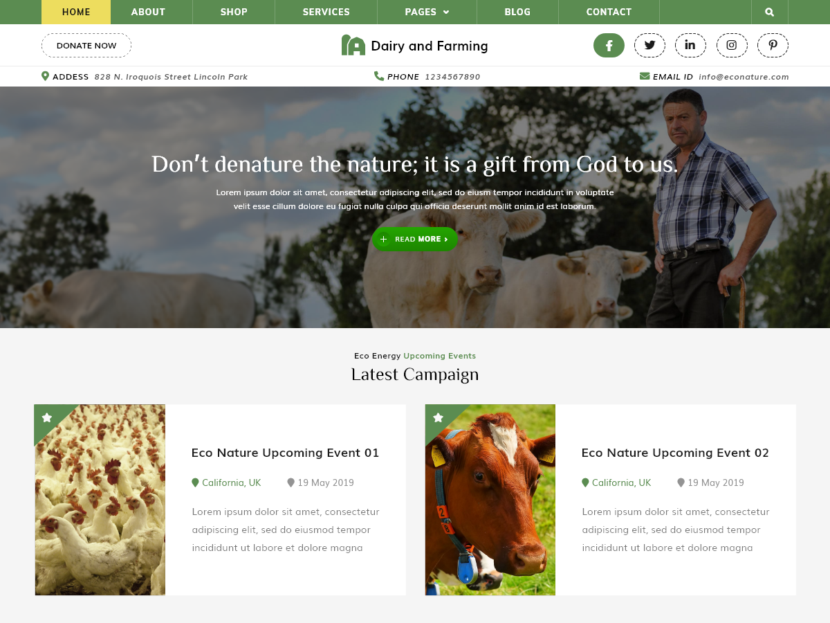 Free Farming WordPress Theme: Empowering Agricultural Enthusiasts