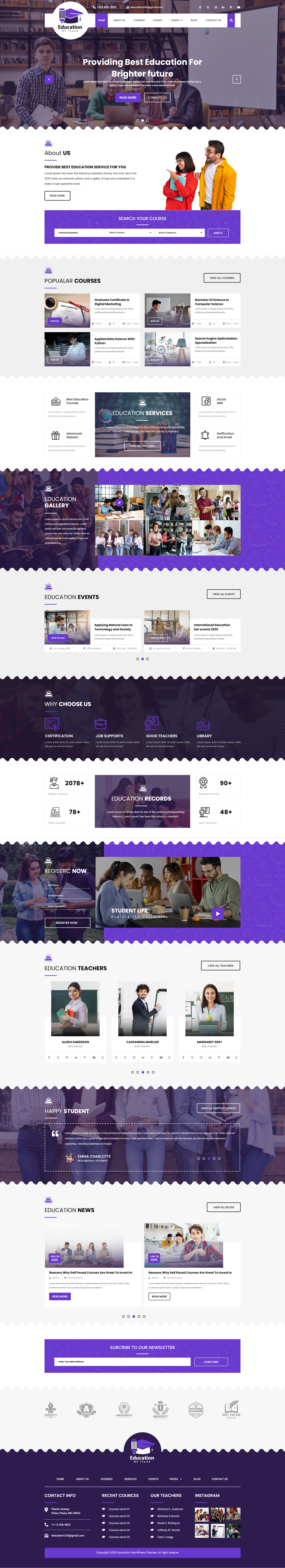 Institute WordPress Theme