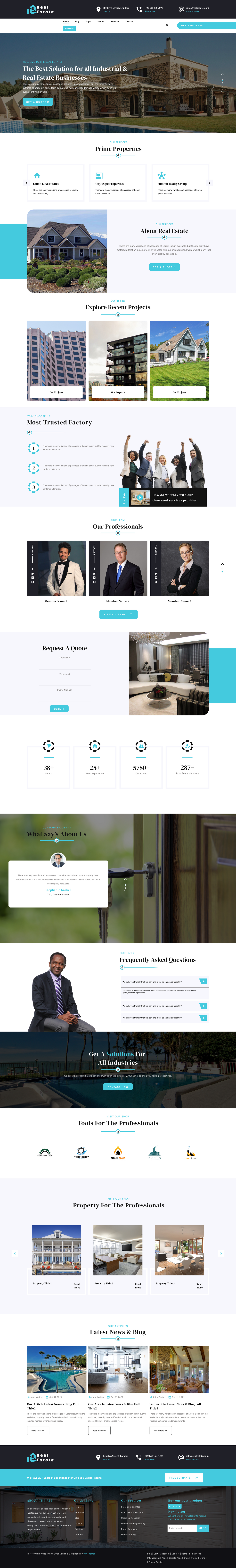 Property Rental WordPress Theme