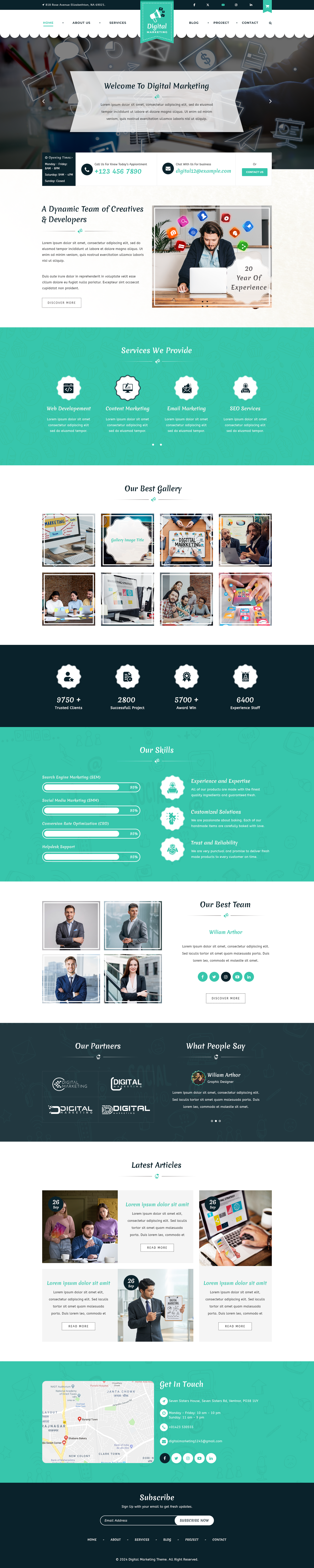 SEO Agency WordPress Theme