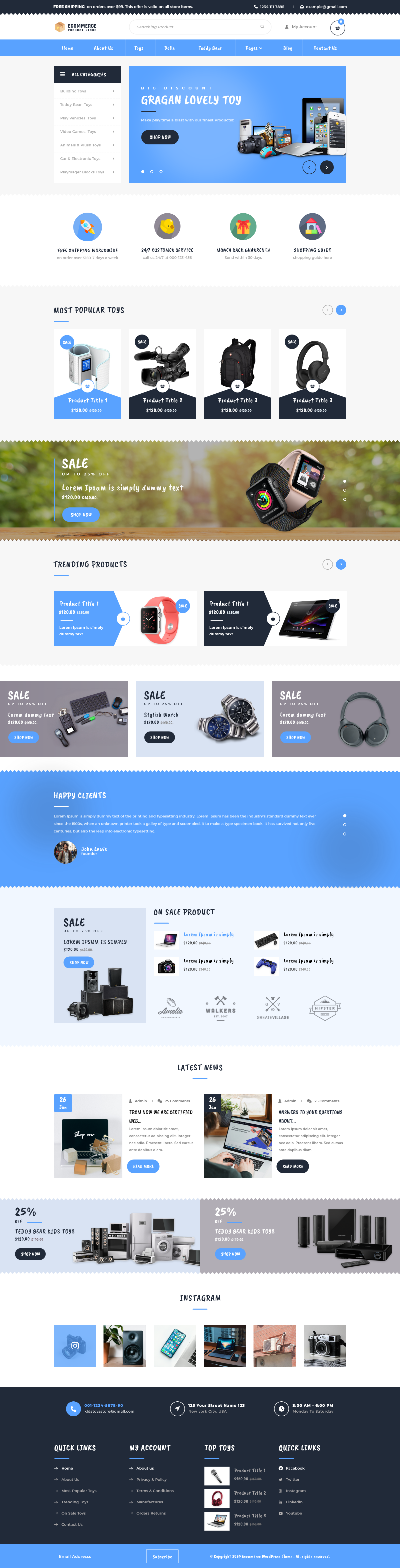 Business Venture WordPress Theme